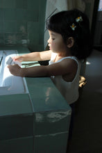 画像をギャラリービューアに読み込む, 【まもなく入荷】Soft Bloom Knit Vest / プレイグラウンド サマーニットベスト ベビー キッズ フラワー お花