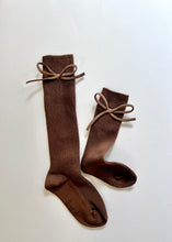 画像をギャラリービューアに読み込む, Ribbon socks / リボン ハイソックス ベビー靴下 キッズ靴下 子供用
