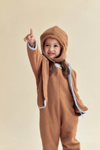 画像をギャラリービューアに読み込む, Fleece Trim Overall / プレイグラウンド フリースオーバーオール オールインワン サロペット