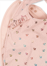 画像をギャラリービューアに読み込む, 2 PACK DINNER BIB WITH FRILL CHERRY / コンゲススロイドイド 2枚組スタイ お食事エプロン ベビー ビブ 赤ちゃん KS101354