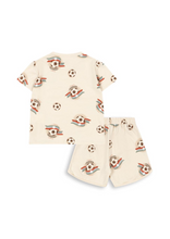 画像をギャラリービューアに読み込む, BASIC SET GOTS / コンゲススロイド セットアップ オーガニックコットン キッズ サッカー KS103155