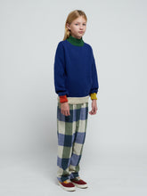 画像をギャラリービューアに読み込む, Plaid Check jacquard pants 23AW / ボボショーズ キッズ ジャガードパンツ ズボン