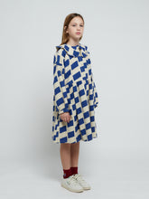 画像をギャラリービューアに読み込む, Checker all over woven dress 23AW / ボボショーズ キッズ ワンピース