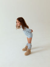 画像をギャラリービューアに読み込む, Cotton Candy High Neck Bodysuit / プレイグラウンド ロゴリブハイネックロンパース ベビー