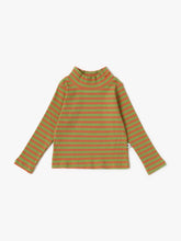 画像をギャラリービューアに読み込む, Cotton Candy High Neck T-shirt - Stripe / プレイグラウンド リブハイネックカットソー ボーダー