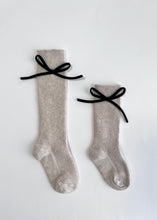 画像をギャラリービューアに読み込む, Ribbon socks / リボン ハイソックス ベビー靴下 キッズ靴下 子供用