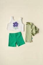 画像をギャラリービューアに読み込む, 【まもなく入荷】Soft Bloom Knit Vest / プレイグラウンド サマーニットベスト ベビー キッズ フラワー お花