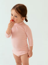 画像をギャラリービューアに読み込む, Cotton Candy High Neck Bodysuit / プレイグラウンド ロゴリブハイネックロンパース ベビー