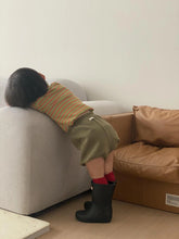 画像をギャラリービューアに読み込む, Cotton Candy High Neck T-shirt - Stripe / プレイグラウンド リブハイネックカットソー ボーダー