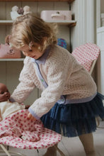 画像をギャラリービューアに読み込む, EMMA CARDIGAN / コンゲススロイド カーディガン ニット メリノウール100% キッズ ハートボタン KS103804