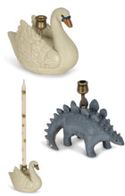 画像をギャラリービューアに読み込む, CANDLE HOLDER / コンゲススロイド キャンドルホルダー ロウソク立て バースデー デコレーション お誕生日会 白鳥 恐竜