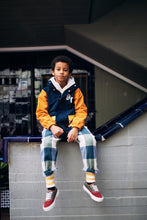 画像をギャラリービューアに読み込む, Plaid Check jacquard pants 23AW / ボボショーズ キッズ ジャガードパンツ ズボン