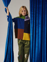 画像をギャラリービューアに読み込む, Multicolor intarsia cotton vest / ボボショーズ キッズ コットンニットベスト マルチカラー