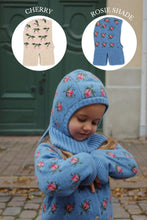 画像をギャラリービューアに読み込む, BELOU KNIT BALACLAVA / コンゲススロイド ニット バラクラバ キッズ 帽子 ローズ ブルー チェリー KS103710