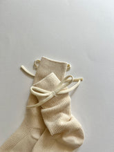画像をギャラリービューアに読み込む, Ribbon socks / リボン ハイソックス ベビー靴下 キッズ靴下 子供用