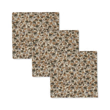 画像をギャラリービューアに読み込む, 3SET MUSLIN CLOTHS / コンゲススロイド ベビー モスリン クロス3枚組 赤ちゃん マリン サファリ