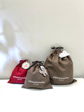 画像をギャラリービューアに読み込む, Gift bag - nonnonnon - / リネンギフトバック メッセージタグ付き プレゼントラッピング
