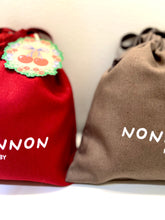 画像をギャラリービューアに読み込む, Gift bag - nonnonnon - / リネンギフトバック メッセージタグ付き プレゼントラッピング