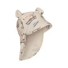 画像をギャラリービューアに読み込む, ASTER BEAR SUN HAT / コンゲススロイド サンハット 水着の帽子 日焼け防止 ベビーキッズ マリン 恐竜
