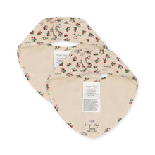 画像をギャラリービューアに読み込む, CLASSIC 2 PACK BIB / コンゲススロイド 2枚組スタイ100%オーガニックコットン よだれ掛け 3色のお花