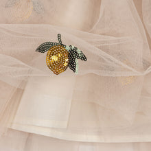 画像をギャラリービューアに読み込む, YVONNE SKIRT / コンゲススロイド キッズ チュール スカート スパンコール レモン チェリー