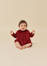 画像をギャラリービューアに読み込む, ROMPER DRESS / コンゲススロイド ベビードレス ロンパース レッドベルベット