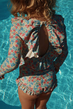 画像をギャラリービューアに読み込む, MANUCA LS SWIMSUIT GRS - ROSE ANGLAISE / コンゲススロイド スイムスーツ ワンピース水着 ラッシュガード ベビーキッズ 英国の薔薇 KS103263