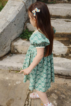 画像をギャラリービューアに読み込む, COEUR LACE DRESS / コンゲススロイド ドレス ワンピース キッズ レース柄 グリーン KS102650