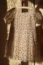 画像をギャラリービューアに読み込む, CHARLENE DRESS / コンゲススロイド チュールドレス ワンピース キッズ ドット モノトーン KS102726