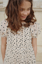 画像をギャラリービューアに読み込む, CHARLENE DRESS / コンゲススロイド チュールドレス ワンピース キッズ ドット モノトーン KS102726
