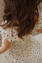 画像をギャラリービューアに読み込む, CHARLENE DRESS / コンゲススロイド チュールドレス ワンピース キッズ ドット モノトーン KS102726