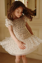 画像をギャラリービューアに読み込む, CHARLENE DRESS / コンゲススロイド チュールドレス ワンピース キッズ ドット モノトーン KS102726