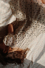 画像をギャラリービューアに読み込む, CHARLENE DRESS / コンゲススロイド チュールドレス ワンピース キッズ ドット モノトーン KS102726