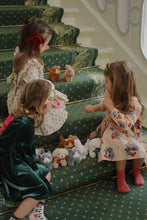 画像をギャラリービューアに読み込む, AVI LS BOW DRESS GOTS / コンゲススロイド ドレス ワンピース キッズ  チェリーブルーベリー KS104203