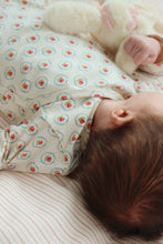 画像をギャラリービューアに読み込む, BASIC LS NEWBORN BODY GOTS / コンゲススロイド 長袖 ベビー前開きロンパース マリン 海の空 ドットと花柄 KS104674