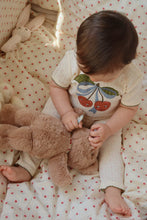 画像をギャラリービューアに読み込む, MINNIE BODY GOTS / コンゲススロイド 長袖 ベビーロンパース 100% オーガニックコットン チェリーリボン KS105002