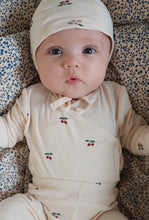 画像をギャラリービューアに読み込む, NEW BORN PANTS CHERRY / コンゲススロイド オーガニックコットン100% 新生児レギンス チェリー柄