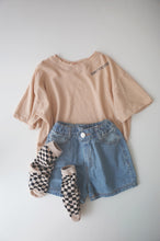 画像をギャラリービューアに読み込む, vintage like denim short pants / ヴィンテージライクデニムショートパンツ