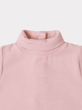 画像をギャラリービューアに読み込む, Cotton Candy High Neck Bodysuit / プレイグラウンド ロゴリブハイネックロンパース ベビー