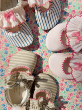 画像をギャラリービューアに読み込む, GINA FRILL SWIM SHOES / コンゲススロイド スイムシューズ 水着 靴 ベビーキッズ ブルーストライプ KS103287