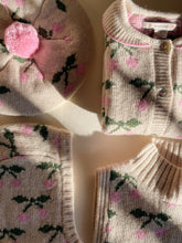 画像をギャラリービューアに読み込む, BELOU KNIT BALACLAVA / コンゲススロイド ニット バラクラバ キッズ 帽子 ローズ ブルー チェリー KS103710