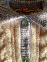 画像をギャラリービューアに読み込む, EMMA CARDIGAN / コンゲススロイド カーディガン ニット メリノウール100% キッズ ハートボタン KS103804