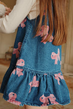 画像をギャラリービューアに読み込む, MAGOT FRILL PANTS GOTS - BELLA BOW / コンゲススロイド キッズ デニムパンツ ジーンズ ジーパン リボン KS102281