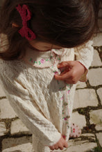 画像をギャラリービューアに読み込む, ROSIER CARDIGAN / コンゲススロイド キッズ ニット カーディガン ローズ刺繍 KS102420
