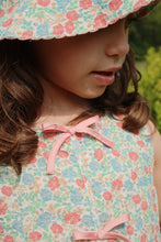 画像をギャラリービューアに読み込む, ELIN BOW SUN HAT GOTS / コンゲススロイド サンハット キッズ 帽子 花柄 KS102732