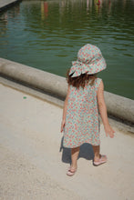 画像をギャラリービューアに読み込む, ELIN BOW SUN HAT GOTS / コンゲススロイド サンハット キッズ 帽子 花柄 KS102732