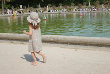 画像をギャラリービューアに読み込む, ELIN BOW DRESS GOTS / コンゲススロイド ドレス ワンピース キッズ 花柄 KS102434