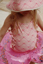 画像をギャラリービューアに読み込む, EDITH SWIMSUIT GRS / コンゲススロイド ワンピース 水着 キッズ 花柄 KS102686