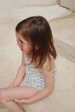 画像をギャラリービューアに読み込む, EDITH SWIMSUIT GRS / コンゲススロイド ワンピース 水着 キッズ 花柄 KS102686
