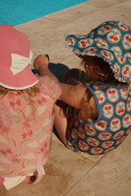 画像をギャラリービューアに読み込む, ELLIS SWIM VEST / コンゲススロイド フロートベスト スイムベスト ライフジャケット うきわ キッズ レオパード チェリーリボン KS102694